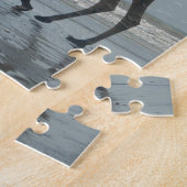 Stamkameelrit: Morgengetij Zanden & Zee Legpuzzel (Zijkant)