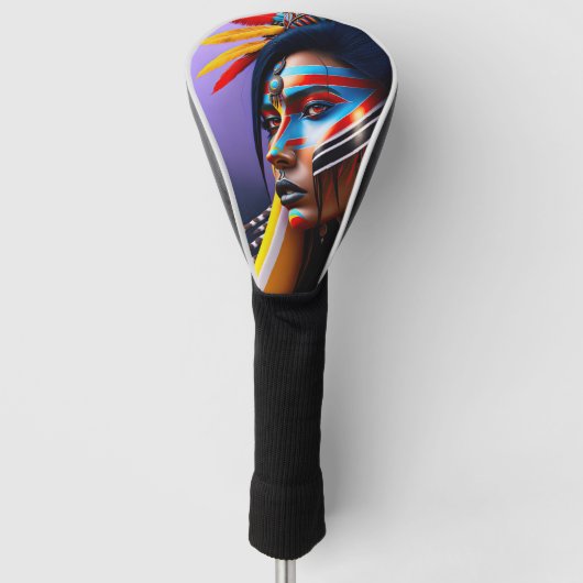stamkoningin golfheadcover (Voorkant)