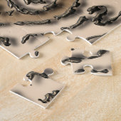 Stamland Abstract Aliën Legpuzzel (Zijkant)