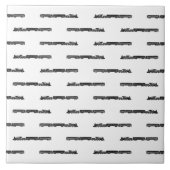 Stammachinetraining met treinwagon AANGEPASTE \KLE Tegeltje (Voorkant)