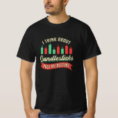 Stammarkkandelaars uit mijn slaaphandelaar t-shirt (Voorkant)