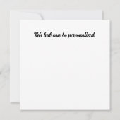 Stammarkt Bull en Wenskaart Beer (Achterkant)