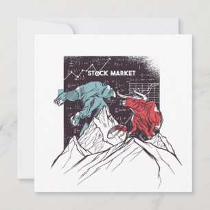 Stammarkt Bull en Wenskaart Beer