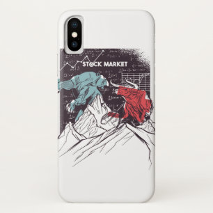 Stammarktwist Bull tegen Beer Trading Case-Mate iPhone Case
