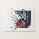 Stammarktwist Bull tegen Beer Trading Legpuzzel (Horizontaal)