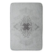 Stammat voor badbadkamerdouche badmat (Voorkant Verticaal)