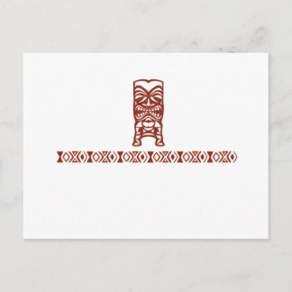 Stammen Briefkaart Tiki