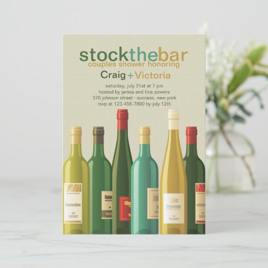 Stammen de Uitnodiging van de Bar (Staand voorkant)