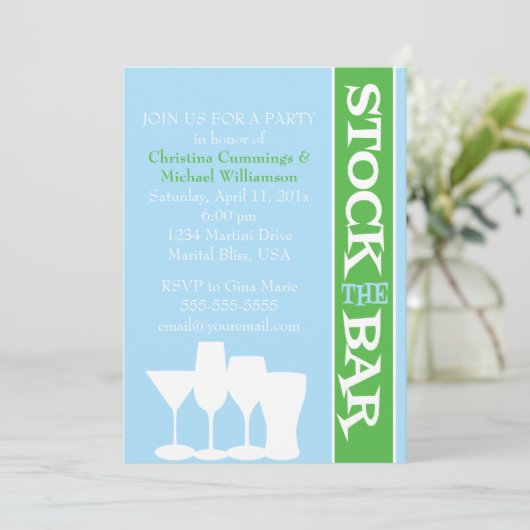 Stammen de Uitnodiging van de Bar (Staand voorkant)