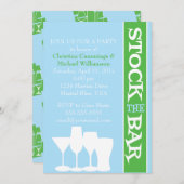 Stammen de Uitnodiging van de Bar (Voorkant / Achterkant)