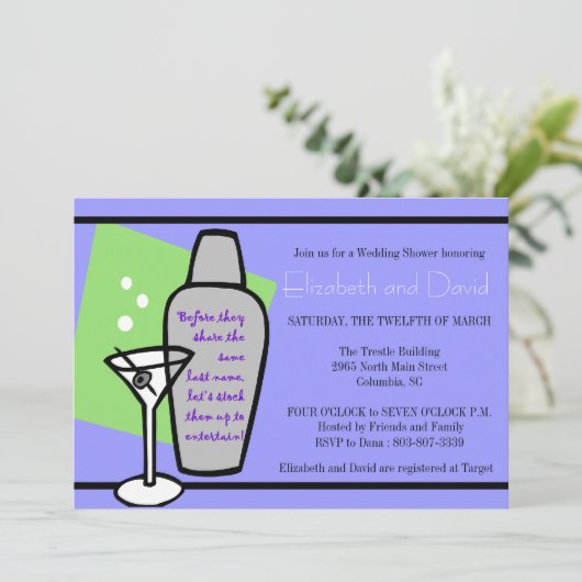 Stammen van de bar douche kaart (Staand voorkant)