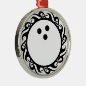 stammenBOWLING Metalen Ornament (Rechts)