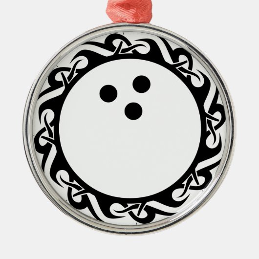 stammenBOWLING Metalen Ornament (Voorkant)
