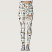 stammentaal leggings (Voorkant)