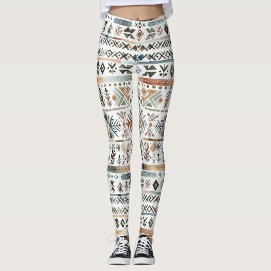 stammentaal leggings (Voorkant)