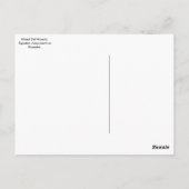 Stammonument voor de equator Mitad del Mundo Ecuad Briefkaart (Achterkant)