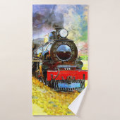 Stammotor locomotief 778 badhanddoek (Badhanddoek)