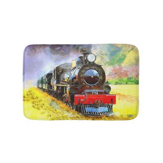 Stammotor locomotief 778 badmat (Voorkant)