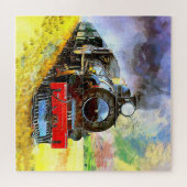 Stammotor locomotief 778 legpuzzel (Horizontaal)