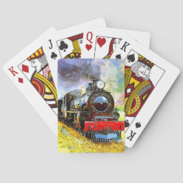 Stammotor locomotief 778 pokerkaarten