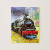 Stammotor locomotief 778 Puzzle Legpuzzel (Verticaal)