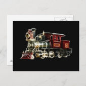 Stammotor locomotief briefkaart (Voorkant / Achterkant)