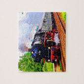 Stammotor locomotief legpuzzel (Verticaal)