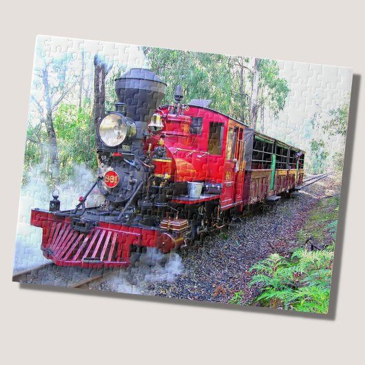 Stammotor locomotief legpuzzel
