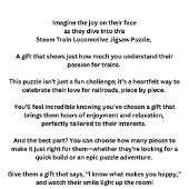 Stammotor locomotief legpuzzel