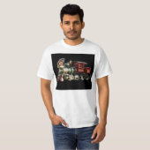 Stammotor locomotief t-shirt (Voorkant volledig)