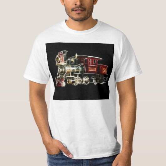 Stammotor locomotief t-shirt (Voorkant)