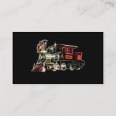 Stammotor locomotief visitekaartje (Achterkant)