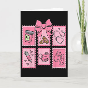 Stamp Bow Apotheek Pil Cpht Apothekersassistent Kaart