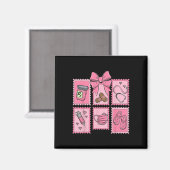 Stamp Bow Apotheek Pil Cpht Apothekersassistent Magneet (Voorkant / Achterkant)