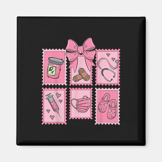 Stamp Bow Apotheek Pil Cpht Apothekersassistent Magneet (Voorkant)