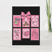 Stamp Bow Pharmacy Pill Cpht Pharmacist Technician Kaart (Voorkant)