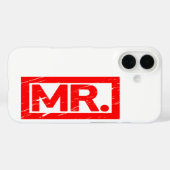 Stamp Case-Mate iPhone Case (Achterkant (horizontaal))