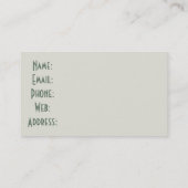  Stamp Collectie Visitekaartje (Achterkant)