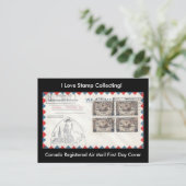 Stamp Collecting Briefkaart Canada 1932 FDC & FFC (Staand voorkant)