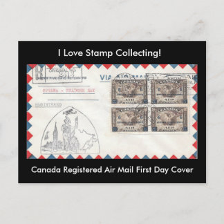 Stamp Collecting Briefkaart Canada 1932 FDC & FFC