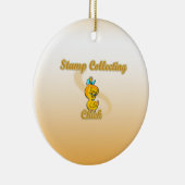 Stamp Collective Chick Keramisch Ornament (Rechts)