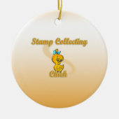 Stamp Collective Chick Keramisch Ornament (Voorkant)