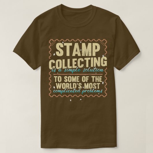 Stamp Collector Philadelphia T-shirt (Design voorkant)