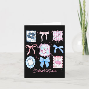 Stamp Coquette School Nurse Terug naar School Medi Kaart