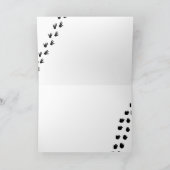 Stamp, grom, brul. De Kaart van de Verjaardag van (Binnen)