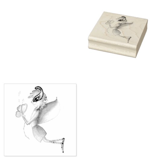 Stamp - Jij bent de muziek van mijn ziel Rubberstempel (Gestempeld)