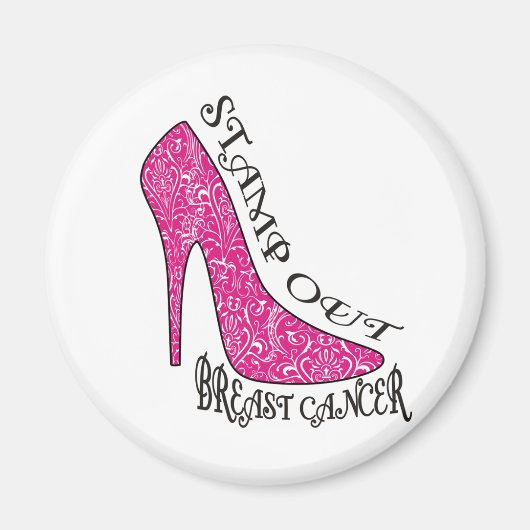 Stamp Out Breast Cancer Magneet (Voorkant)