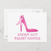 Stamp Out Breast Cancer Products Briefkaart (Voorkant / Achterkant)