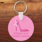 Stamp Out Breast Cancer Products Sleutelhanger (Voorkant)