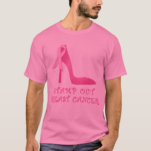 Stamp Out Breast Cancer Products T-shirt (Voorkant)
